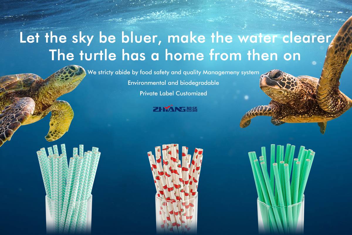 Sea turtles are being found with plastic straws stuck up their noses. Let's  use bamboo straws to save the environment.